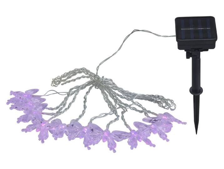 Globo Solar-Lichterkette 10 LED 4700mm