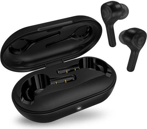 Connect IT HEP-5300-BK True Wireless Stereo Koptelefoon met microfoon, Zwart