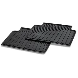 Original Audi A6 e-tron Allwetterfußmatten, für hinten, schwarz  85E061511 041
