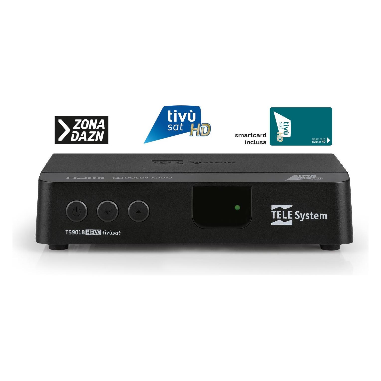 K.A.B. Tivu receiver mit Karte (DVB-S, DVB-S2) (58010097)