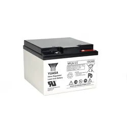 Yuasa NPL24-12I 12V 24Ah USV-Batterie - Longlife