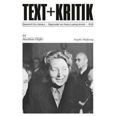 Marieluise Fleißer, Taschenbuch von , Edition text + kritik, 978-3-689-30097-5