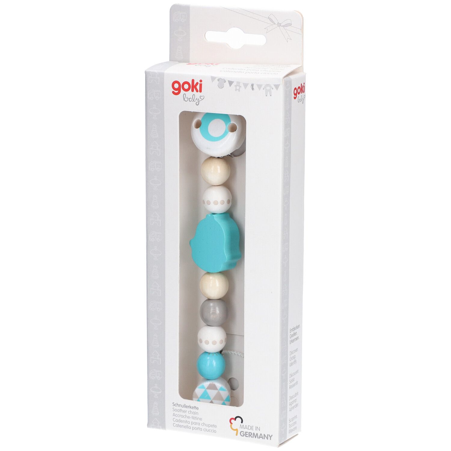 Goki Fopspeenketting Hout Pinguin 1 St Zubehör