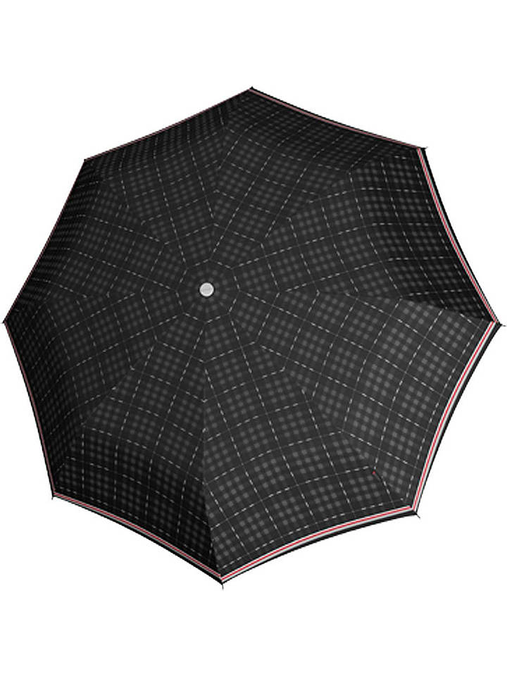 Taschenschirm "Knirps T.100 Small Duomatic" in Schwarz - onesize