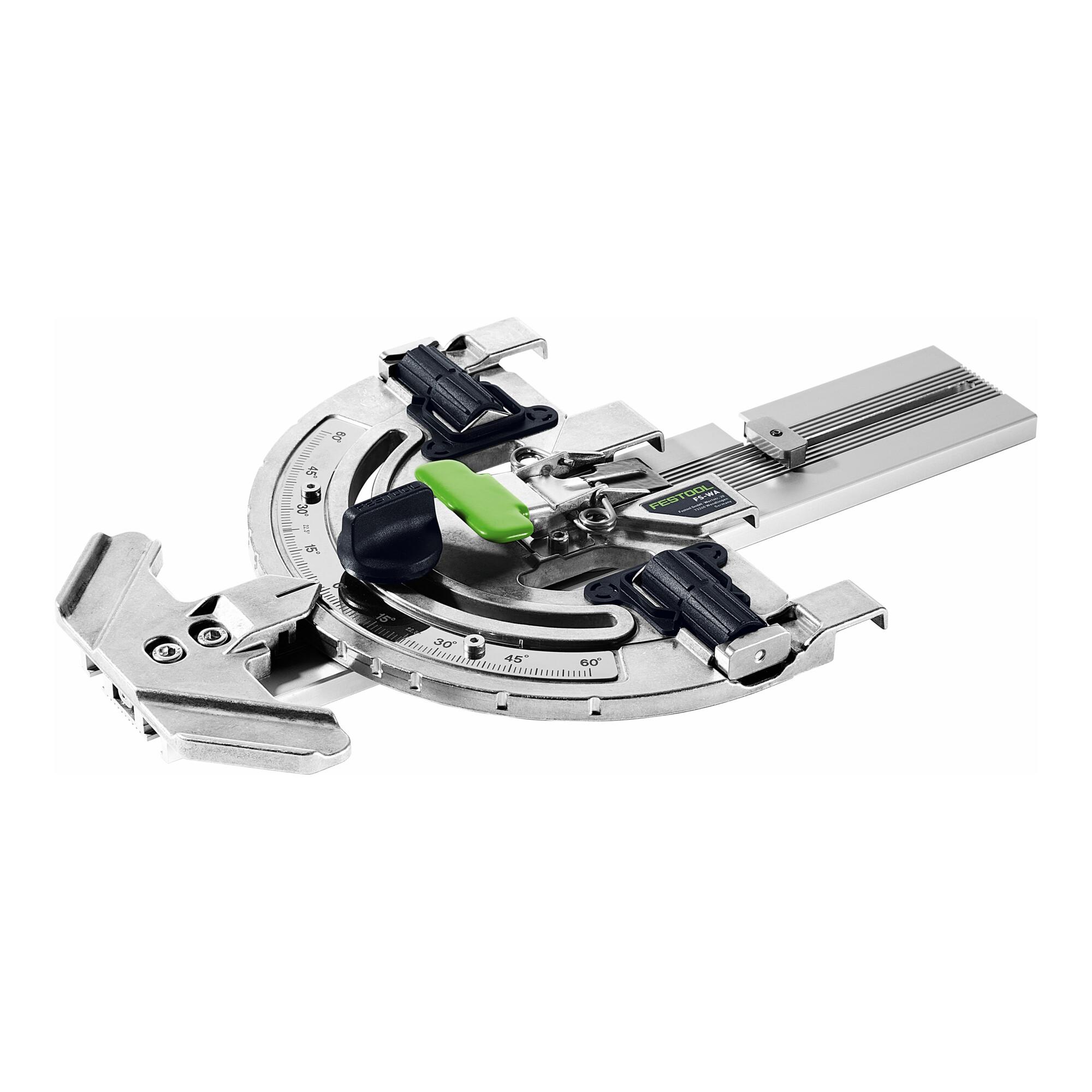 Festool FS-WA Winkelanschlag mit präziser Einstellung und hoher Stabilität für den Einsatz in der Führungsschiene FS 1400/2 oder FS 1080/2, 577040)