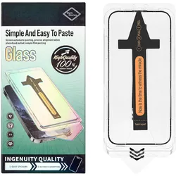 Premium Schutzglas für iPhone 15 inkl. Installationsrahmen