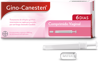Gino-Canesten Gino Canesten Comprimidos Vaginais 6 comprimidos