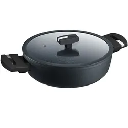 Berndes Servierpfanne mit Glasdeckel Balance® Induction Enduro 28 cm
