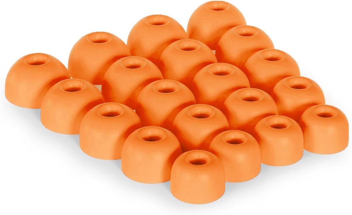 20 Siliconen Oordopjes voor Beats PowerBeats Pro 2 in Oranje