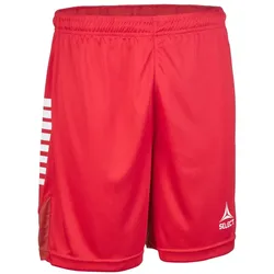 Select Spain Trainingsshorts Kinder rot/weiß 140