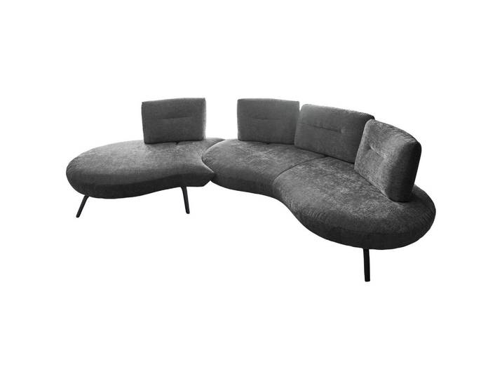 Moderano Bigsofa, Anthrazit, Metall, 4-Sitzer, 456x93x138 cm, Typenauswahl, Fußauswahl, Sitzqualitäten, Stoff-/Lederauswahl, Wohnzimmer, Sofas & Couches, Sofas, Bigsofas
