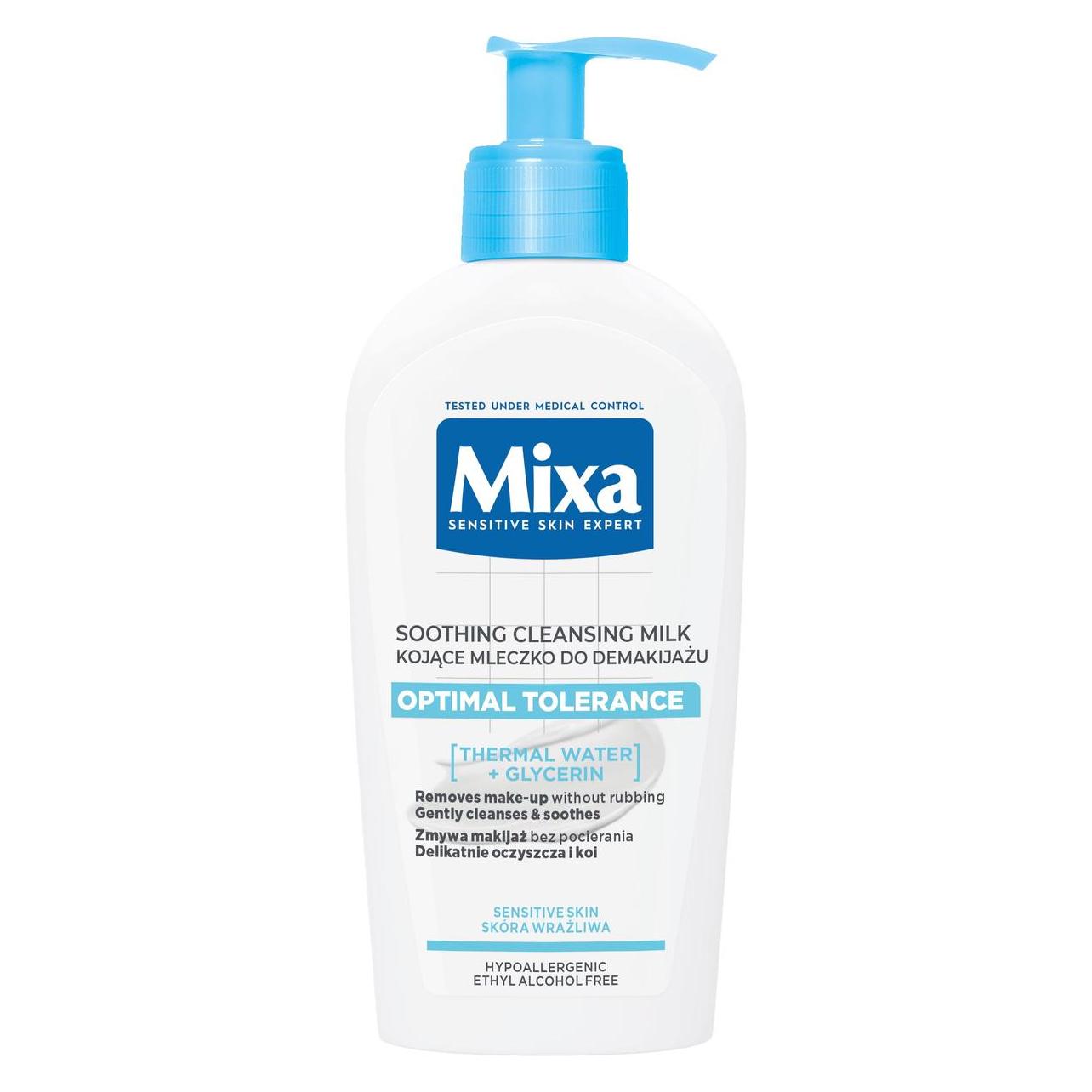 Mixa Optimal Tolerance Makeup Remover 200Ml (Reinigungsmilch, 200 ml) (09M12133)