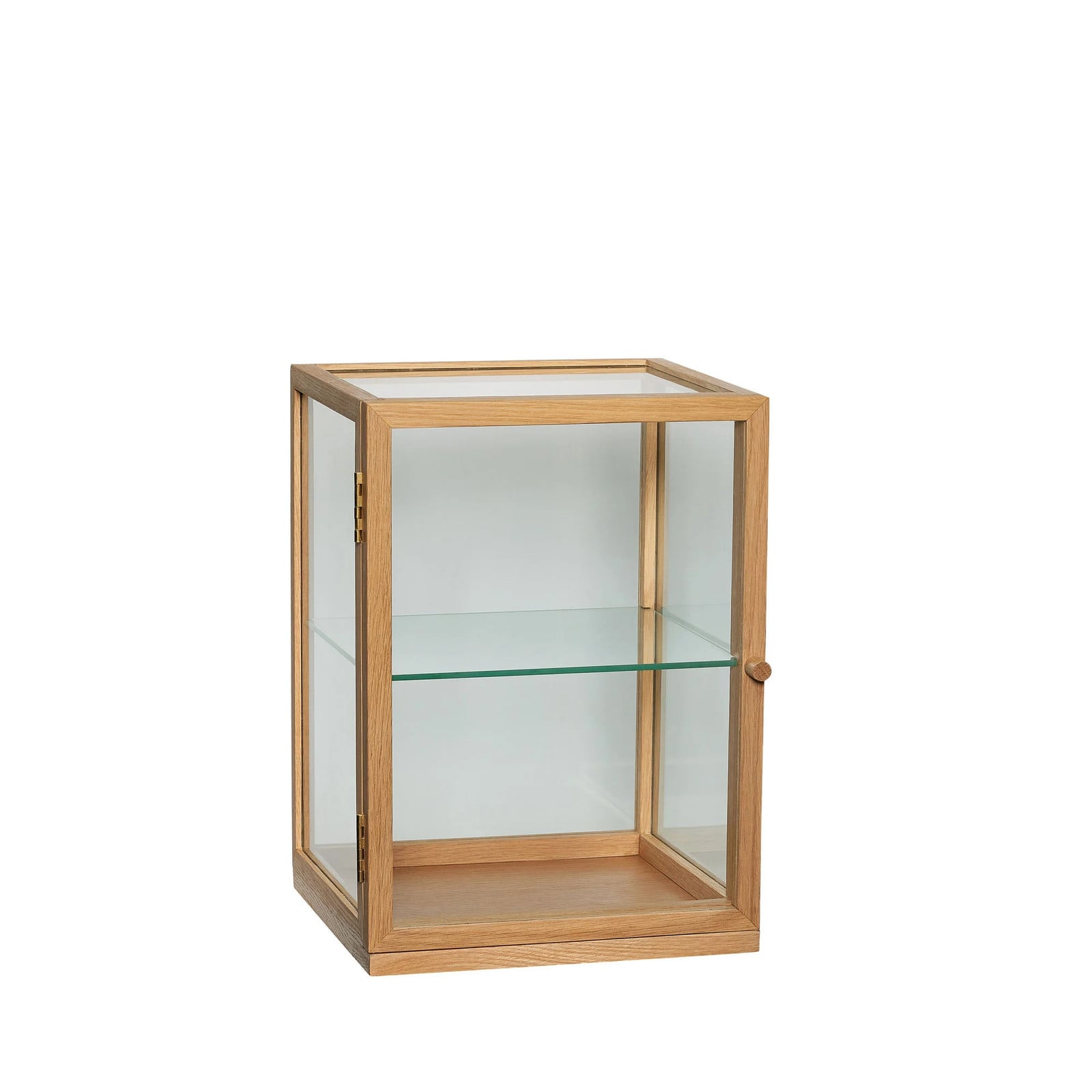 Hubsch Poetic vitrine small naturel met glazen deuren