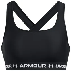 UNDER ARMOUR Armour Mid Crossback Sport-BH Damen 006 - black/black/white XXL