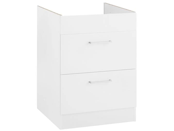 Kochfeldumbauschrank KOCHSTATION KS-Kehl , weiss (weiß), B:60cm H:82cm T:60cm, MDF, Schränke, Kochfeldumbauschrank, ohne Arbeitsplatte
