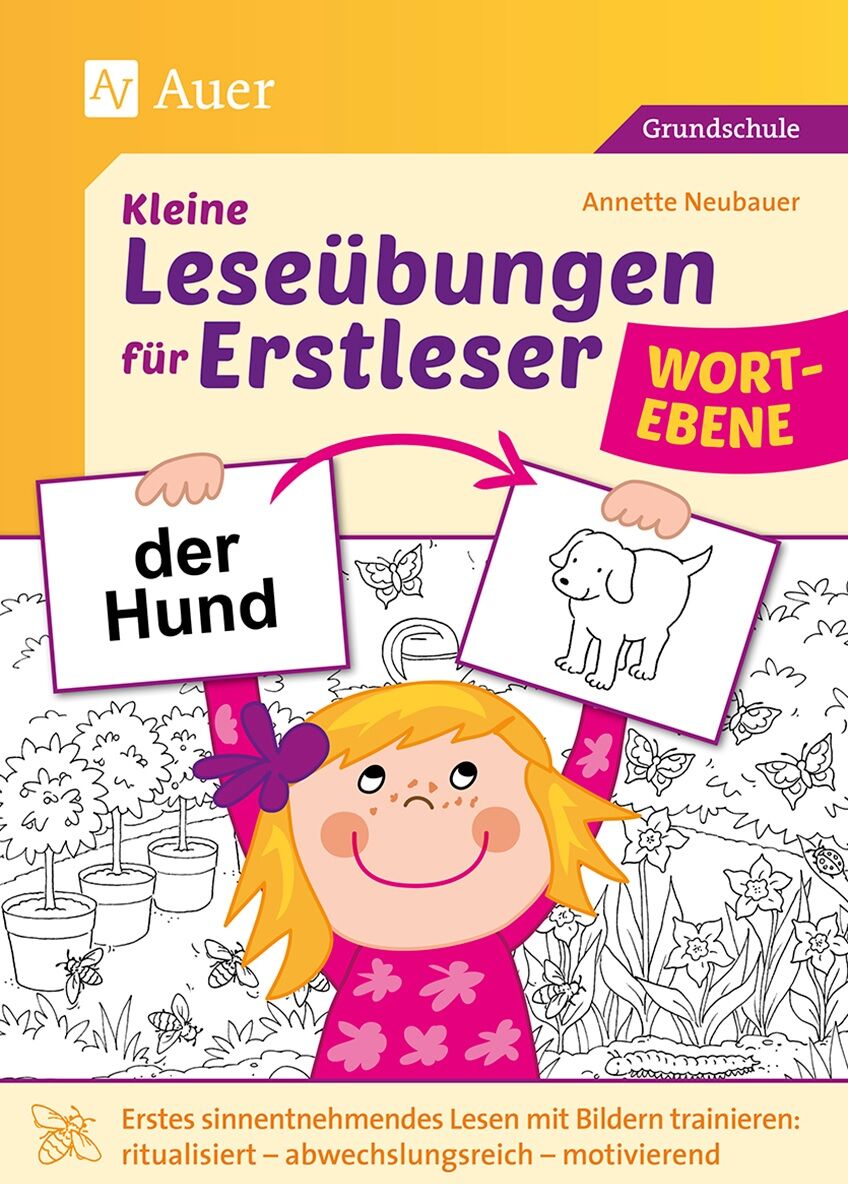 Auer Verlag Kleine Leseübungen für Erstleser - Wortebene
