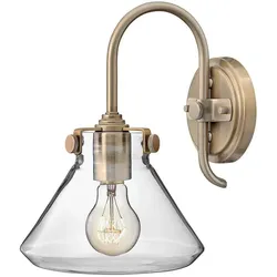 Elstead Lighting, Deckenleuchte, Congress Wandleuchte E27 29cm Gebürstetes Karamell (E27)