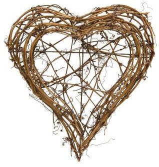 CWI Gifts Wispy Grapevine Wall Heart
