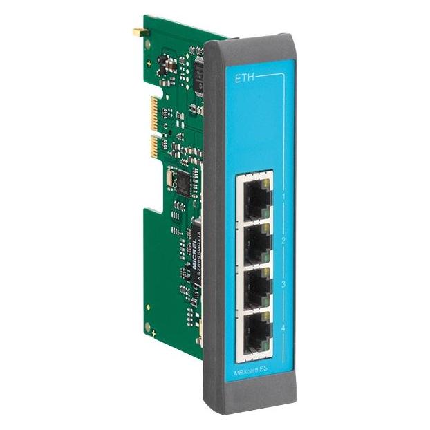 Insys MRcard Fiber plug-in-card 2xGigabit SFP 2xdig.in (Ethernet) (10022271)