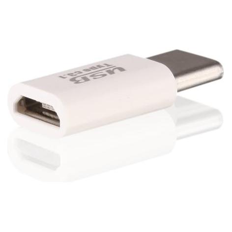 Aligator Adapter microUSB - USB-C schwarz für Ladegeräte und Datenkabel (Micro USB, USB-C) (SMA0460)