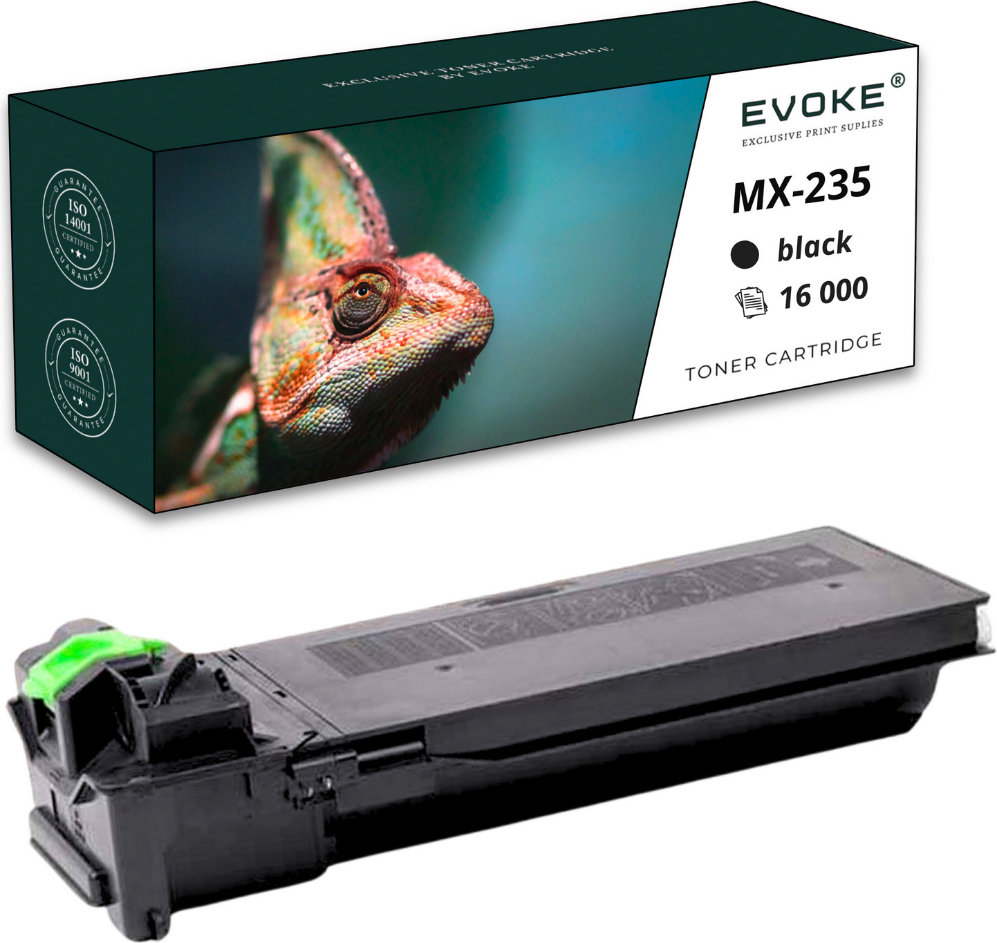 Evoke Toner voor Sharp MX235, MX 235, AR 5618, AR 5618N, AR 5620, MX M232D en MXM232D