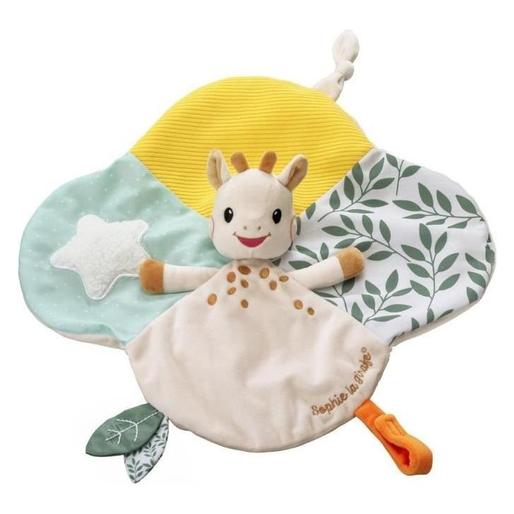 Sophie la girafe Set Sophie & Schmusetuch m.B. (18 x 35 cm) (617429)