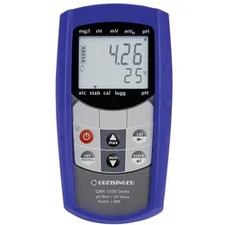 Greisinger, Detektor, Wasserdichtes pH-/Redox-/Temperatur-Messgerät inkl. Elektrode GMH 5530-G135 (pH-Messgerät)