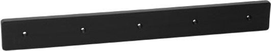 Adam Hall Hardware 49500 Gleitkufe Aus Schwarzem Kunststoff