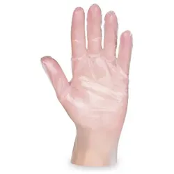 SWS 2.000 Einweghandschuhe Allfood-Handschuhe Unisex TPE Gr. L klar