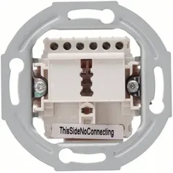 Kopp 33369390 TAE-Telefonanschlussd.- Sockel Unterputz 1x6p F-cod.