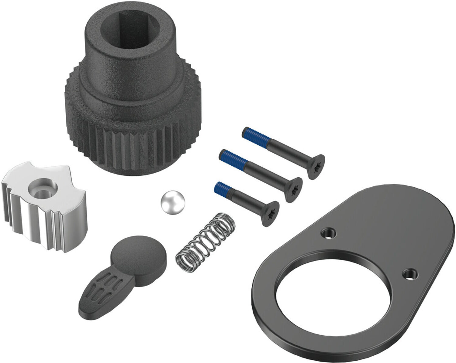 Wera 9901 A 6 Knarren-Reparaturkit für Click-Torque A 6 Drehmomentschlüssel (05547622001)