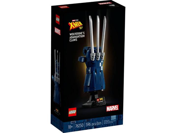 LEGO® LEGO® Super Heroes 76250 Wolverines Adamantium-Klaue Konstruktionsspielsteine, (596 St)
