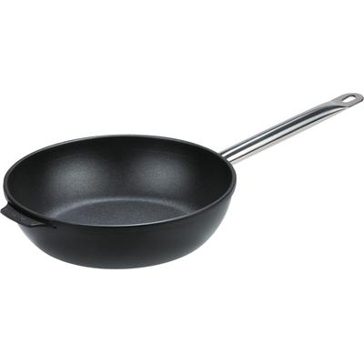 Sauteuse GSW "Titanium FerroTherm", schwarz, H:8,3cm Ø:28cm, Töpfe, Induktion