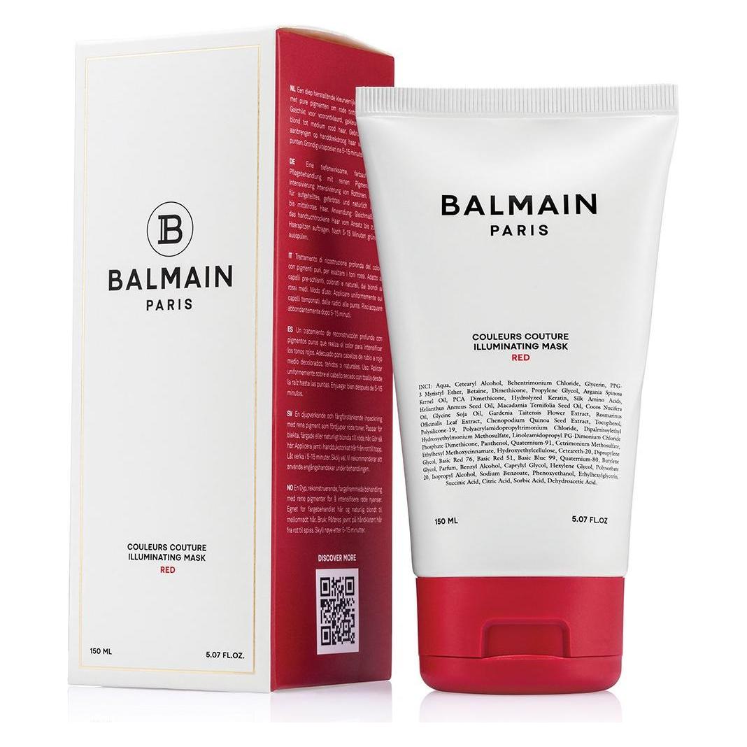 Balmain Hair - Couleurs Couture Illuminating Red Mask - Red - 150 ml (150 ml) (CS S M CC IL R 150)