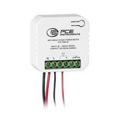 PCE Instruments PCE-PMR 20 Wechselstrom AC 0 … 20 A Auflösung 0,001 A Schaltausgang 10 A / 220 V AC App-Steuerung