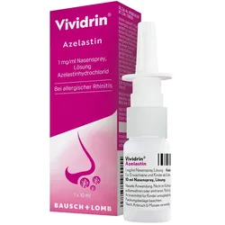 VIVIDRIN Azelastin 1 mg/ml Nasenspray Lösung 10 ml