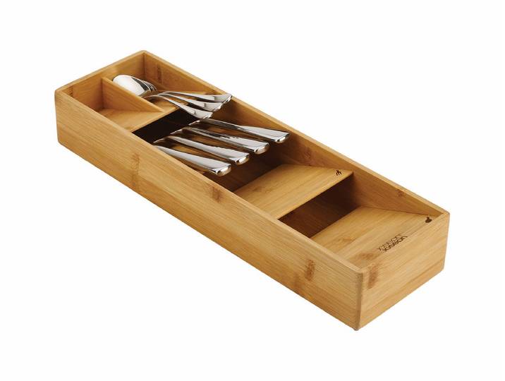 Joseph Joseph DrawerStore Kompakter Besteckkasten Bambus