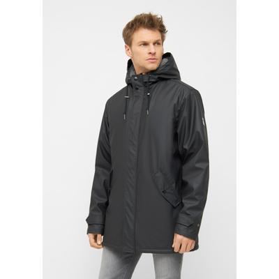 Winterjacke DERBE "Trekholm", Herren, Gr. L, grau (phantom, grau), Obermaterial: 100% Polyester. Beschichtung: Polyurethan. Futter: 100% Polyester, normal, verstellbar normaler Saum, Jacken Winterjacke, Wasserabweisend, mit versiegelten Nähten