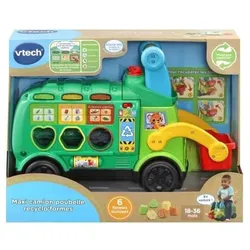 VTech Maxi Recyclo'form Müllwagen (Französisch, 1.50 - 3 Jahre)