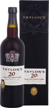 Portwein 20 Jahre - Taylor’s - Porto - Rotwein - 0.75L Douro