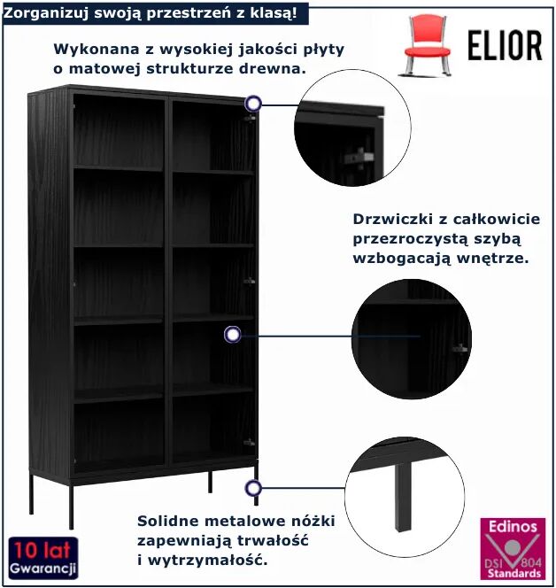 Edinos Czarna przeszkolna witryna W5-W97