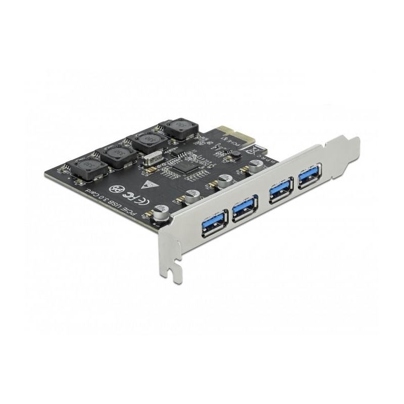 Delock PCI Express x1 Karte zu 4 x extern USB Typ-A Buchse SuperSpeed USB