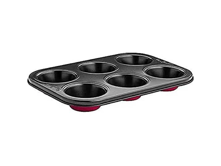 Tablett für 12 Muffins, 35 x 26 x 3 cm, Rot