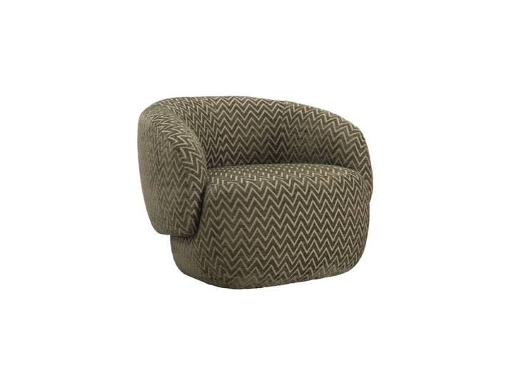 Design Sessel „Milano“ Moss Chevron Richmond Interiors