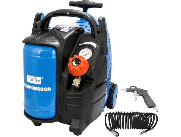 Güde Druckluft Kompressor Airpower 200/10/5 TY (10 bar, 1100 Watt, 5 l Kessel, 2