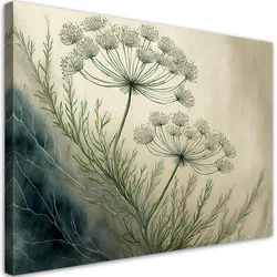 WANDBILD pflanzen botanicals abstrakt