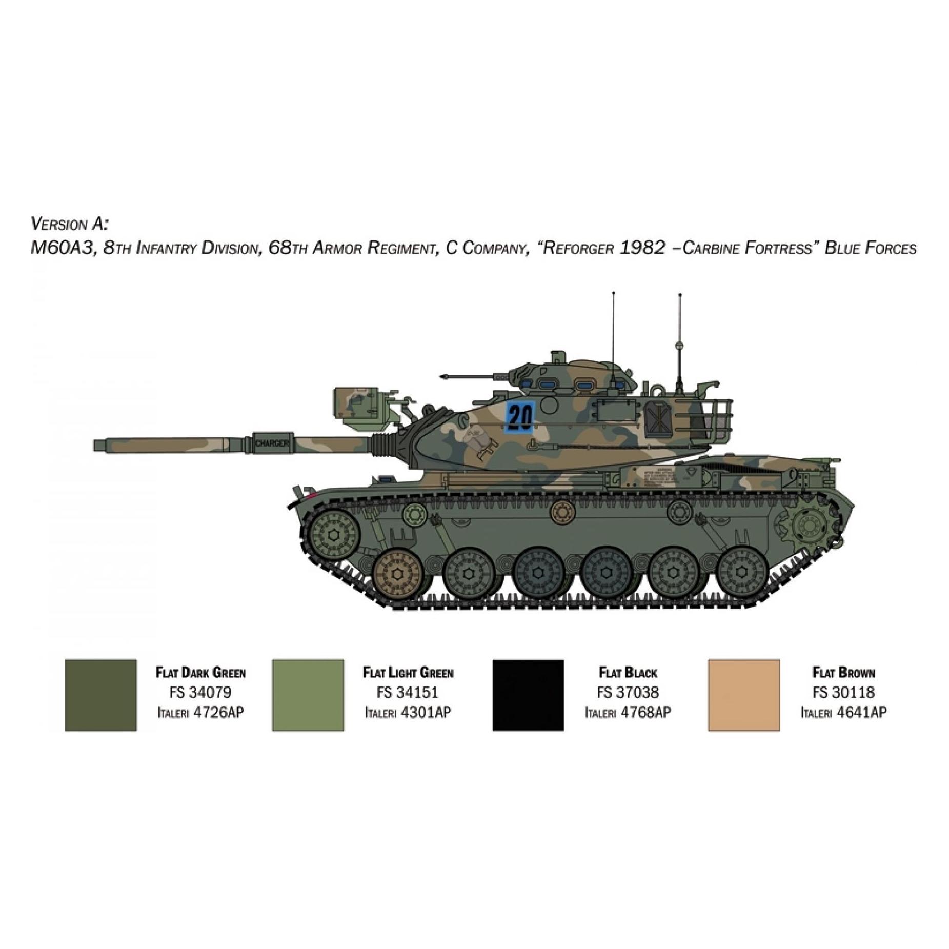 Other 1:35 M60A-3 Kampfpanzer (510006582)