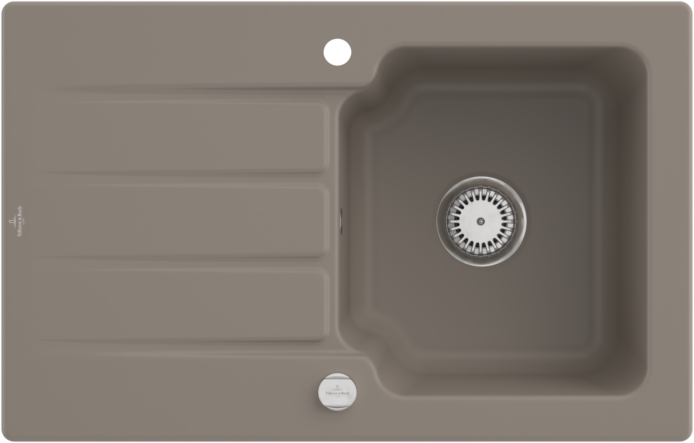 Villeroy und Boch Architectura Spüle 334002TR Timber, Ablaufgarnitur mit Excenterbetätigung