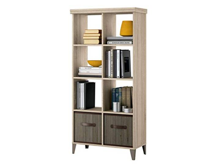 Muebles Pitarch Nordik Cambrian Regal, Spanplatte und Melamin, hohe Dichte, 144 x 70 x 33 cm