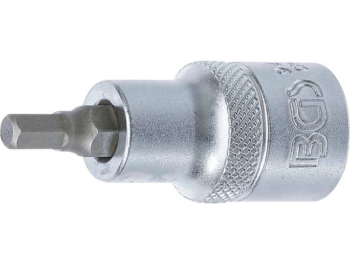 BGS Embout de tournevis à entraînement carré intérieur 12\,5 mm (1/2\ ) hexagone intérieur 5\,5 mm - 9467